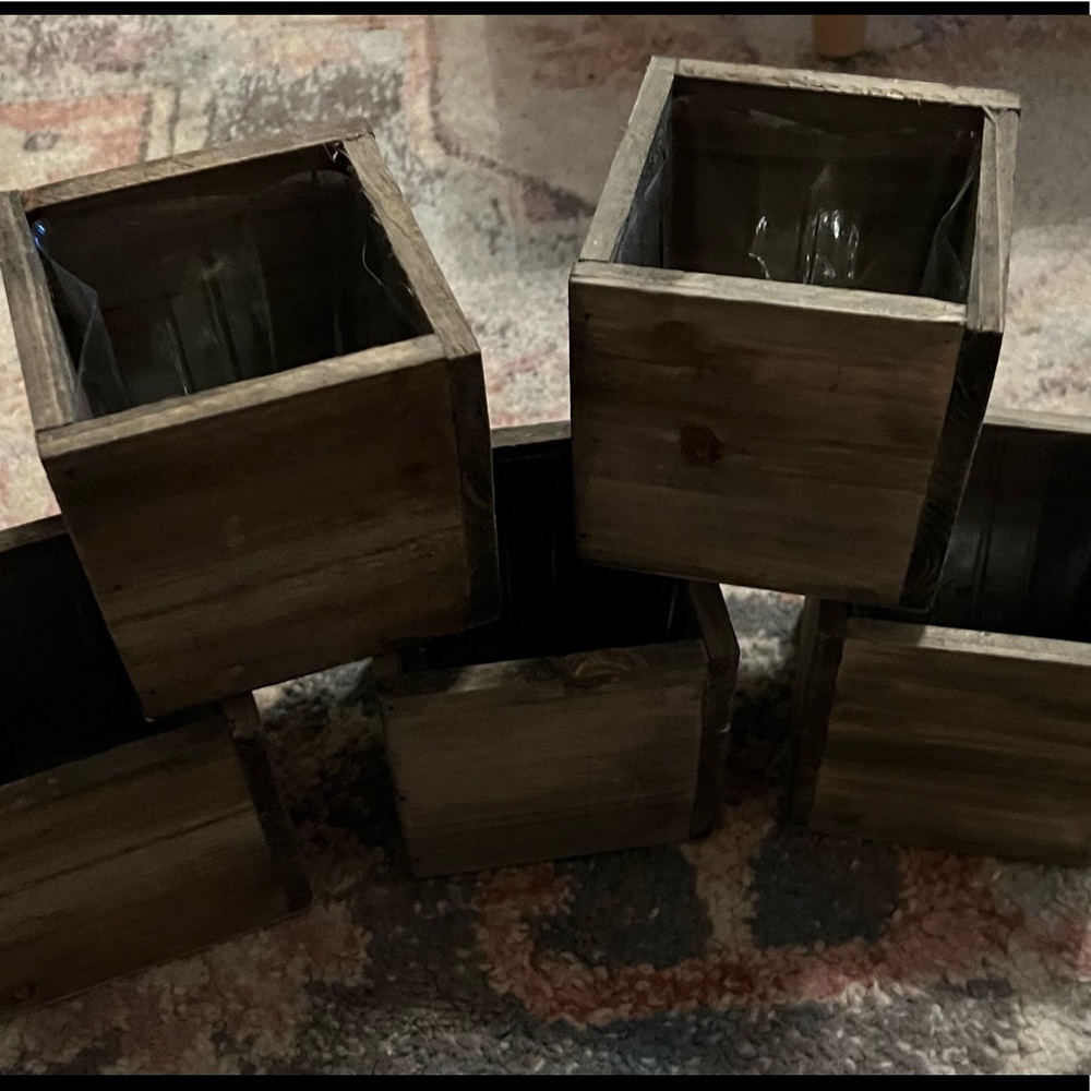 Wooden Planters